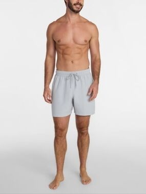 Men’s Smokey Slate Quick-Dry Surf & Turf Board Shorts | 6” Inseam